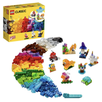 一組LEGO樂高 經典套裝 11013 創意透明顆粒 產品示意圖